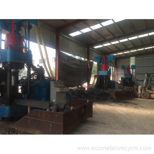 High Pressure Scrap Iron Chippings Briquetting Machine